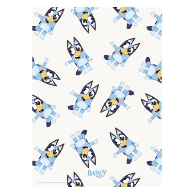 Bluey - Bluey Pattern  Poster without frame