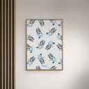11.8 x 15.7 inches Bluey - Bluey Pattern  Poster without frame