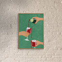 11.8 x 15.7 inches Raissa Oltmanns - Cheers Girls  Poster without frame