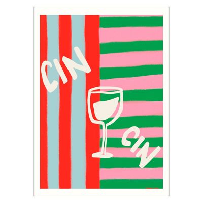 Engberg Studio - Cin Cin  Poster without frame