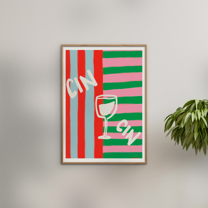 Engberg Studio - Cin Cin  Poster without frame