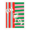 19.7 x 27.6 inches Engberg Studio - Cin Cin  Poster without frame
