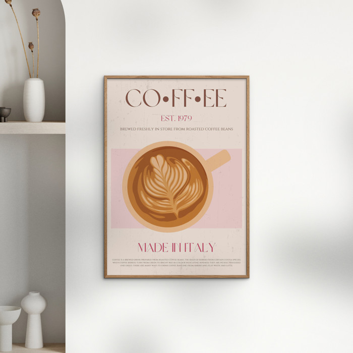 Nazma Khokhar - Coffee  Poster without frame