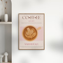 11.8 x 15.7 inches Nazma Khokhar - Coffee  Poster without frame