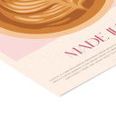 19.7 x 27.6 inches Nazma Khokhar - Coffee  Poster without frame