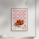 19.7 x 27.6 inches Emma Forsberg - Danish Delights Pink  Poster  without frame