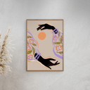  Arty Guava - Embrace the Sun  Poster  without frame