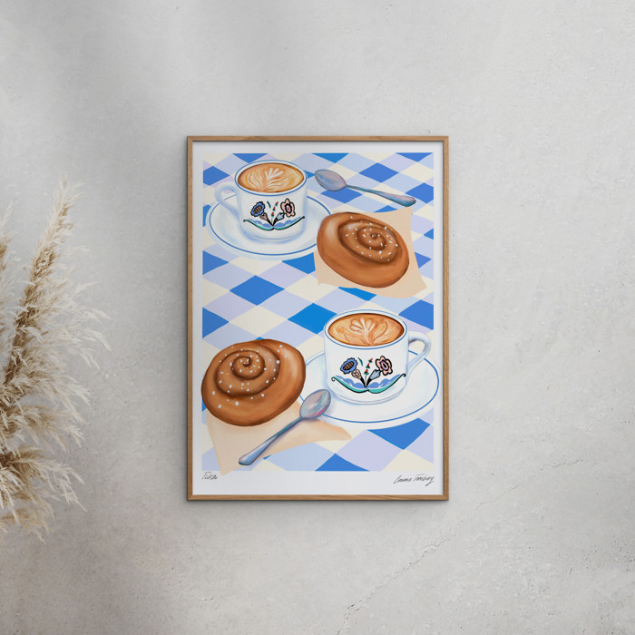 Emma Forsberg - Fika  Poster  without frame
