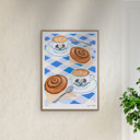 27.6 x 39.4 inches Emma Forsberg - Fika  Poster  without frame