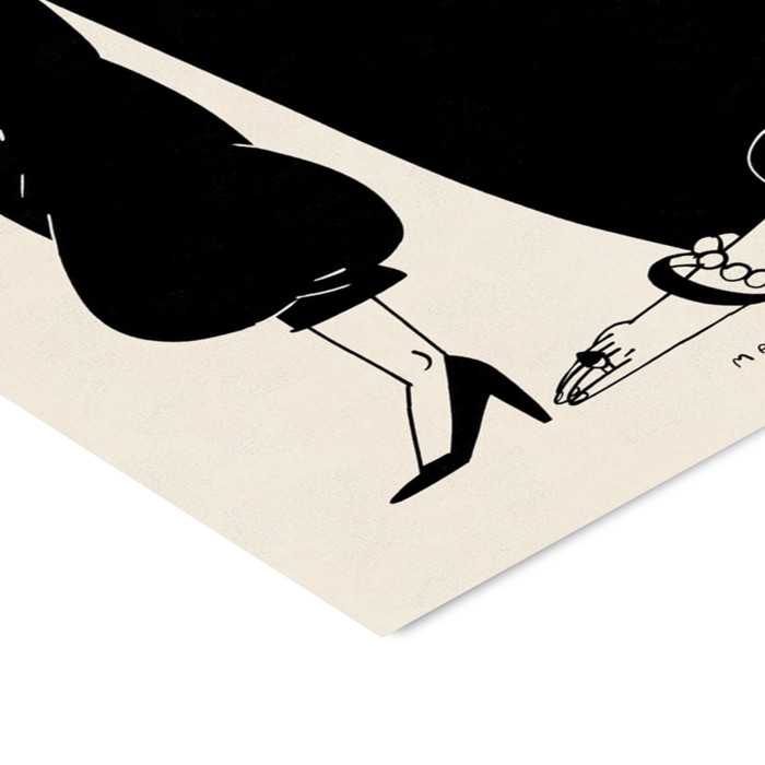 Martin Jørgensen - Gum woman  Poster  without frame