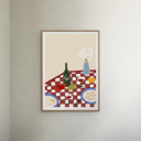 19.7 x 27.6 inches Engberg Studio - Italian Dinner  Poster  without frame