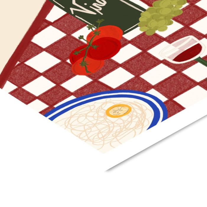 Engberg Studio - Italian Dinner  Poster  without frame