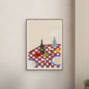 27.6 x 39.4 inches Engberg Studio - Italian Dinner  Poster  without frame