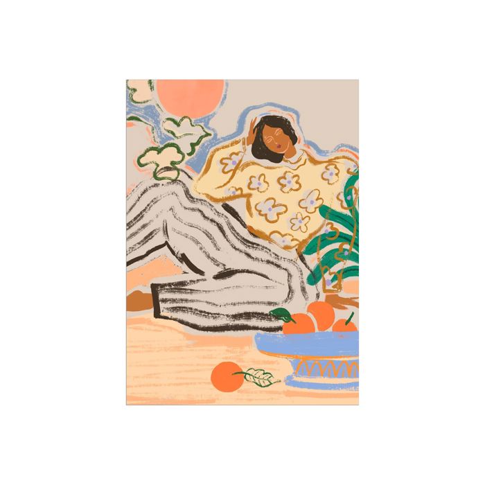 Arty Guava - Lazy Days  Poster  without frame