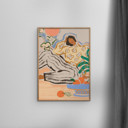 19.7 x 27.6 inches Arty Guava - Lazy Days  Poster  without frame