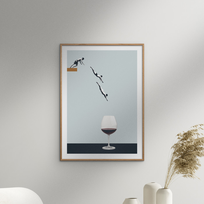 PSTR Studio - Maarten Léon - Your best friends forget you get old  Poster  without frame