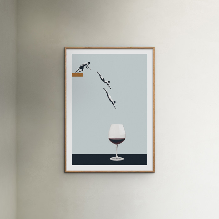 PSTR Studio - Maarten Léon - Your best friends forget you get old  Poster  without frame