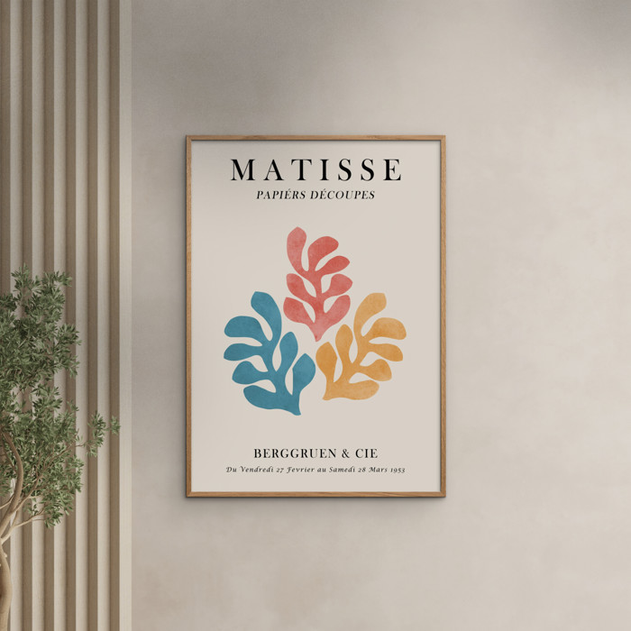 Vitor Costa - Matisse floral Poster 3  Poster  without frame