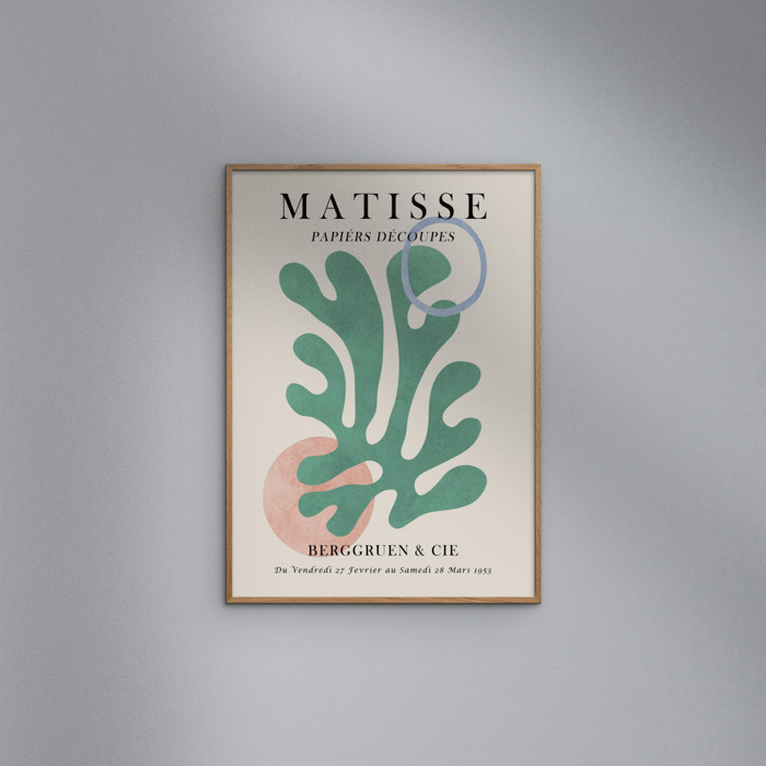 Vitor Costa - Matisse floral Poster 6  Poster  without frame