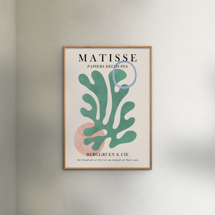 Vitor Costa - Matisse floral Poster 6  Poster  without frame
