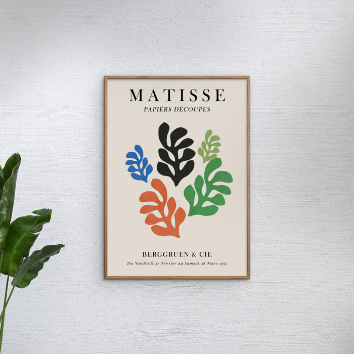 Vitor Costa - Matisse floral Poster 7  Poster  without frame
