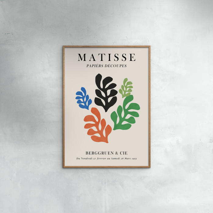 Vitor Costa - Matisse floral Poster 7  Poster  without frame