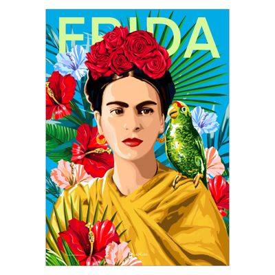 Frida Kahlo - Mexico  Poster  without frame