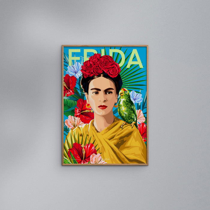 Frida Kahlo - Mexico  Poster  without frame