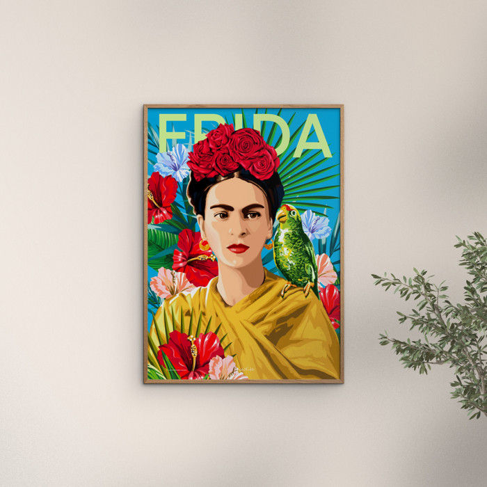 Frida Kahlo - Mexico  Poster  without frame