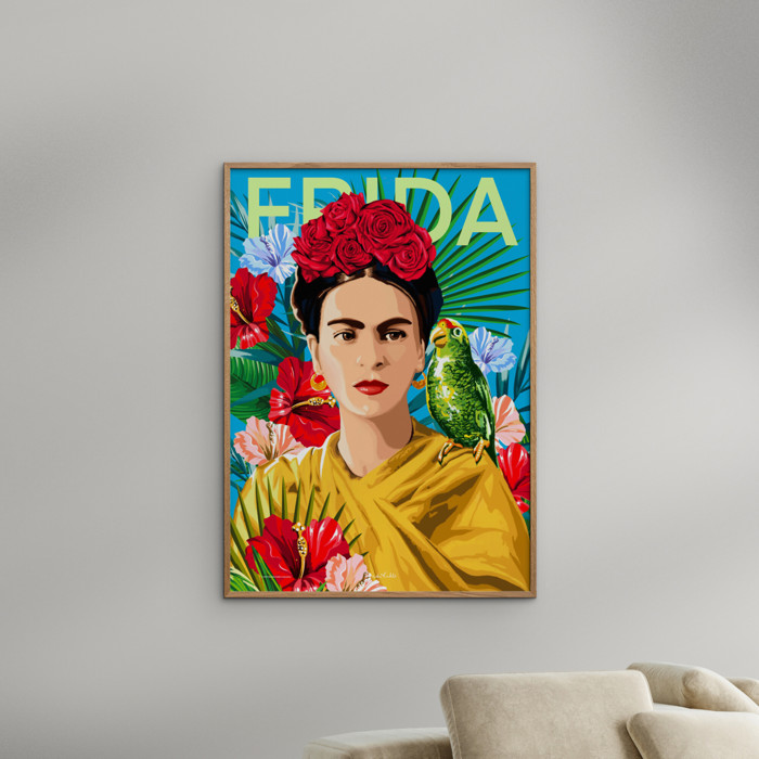 Frida Kahlo - Mexico  Poster  without frame