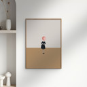 27.6 x 39.4 inches Leon Maarten - Obvious imperfections  Poster  without frame