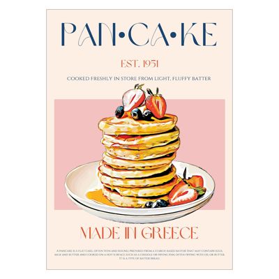 Nazma Khokhar - Pancake  Poster  without frame
