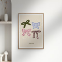 19.7 x 27.6 inches Engberg Studio - Pastel Bows  Poster  without frame