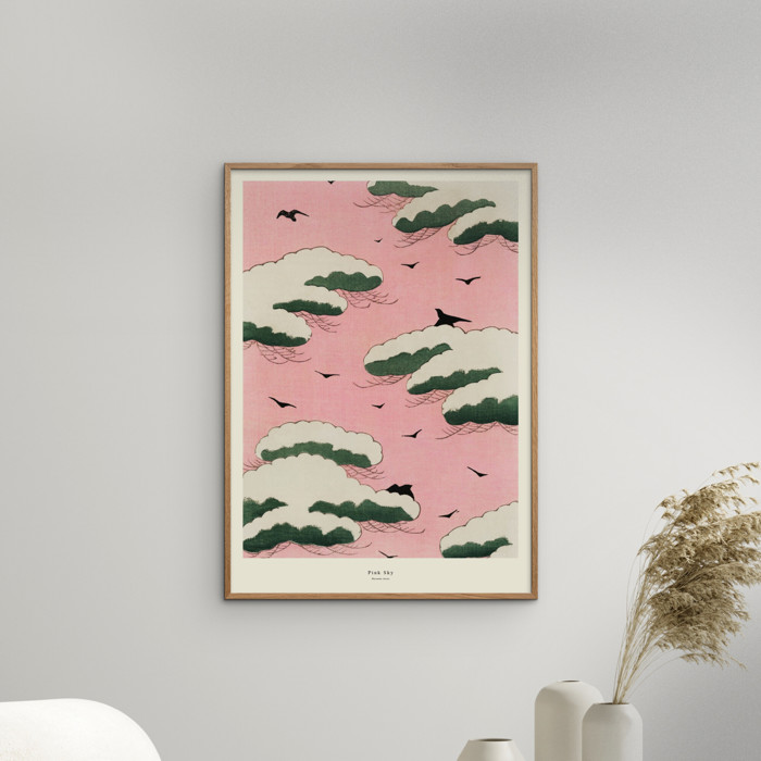 A.P. Atelier - Pink Sky  Poster  without frame