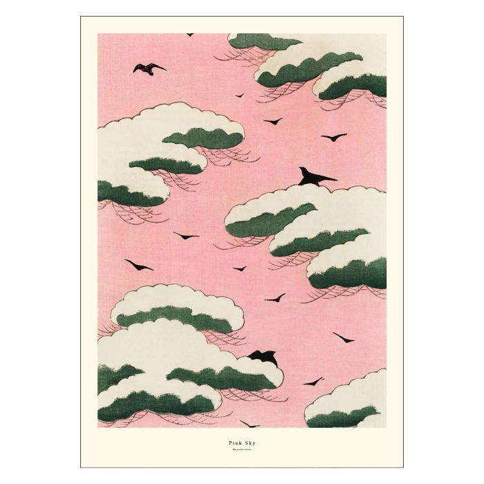 A.P. Atelier - Pink Sky  Poster  without frame