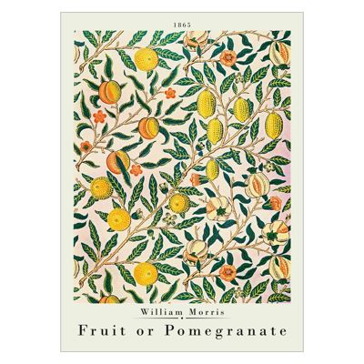 William Morris - Pomegranate  Poster  without frame