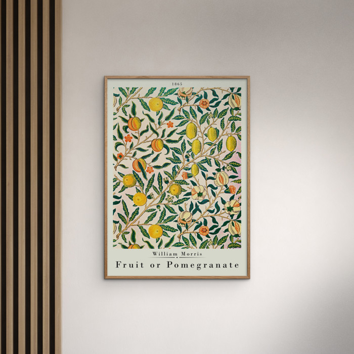 William Morris - Pomegranate  Poster  without frame