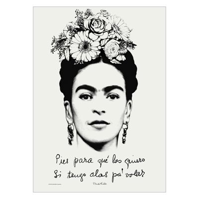 Frida Kahlo - Quote  Poster  without frame