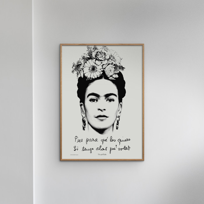 Frida Kahlo - Quote  Poster  without frame