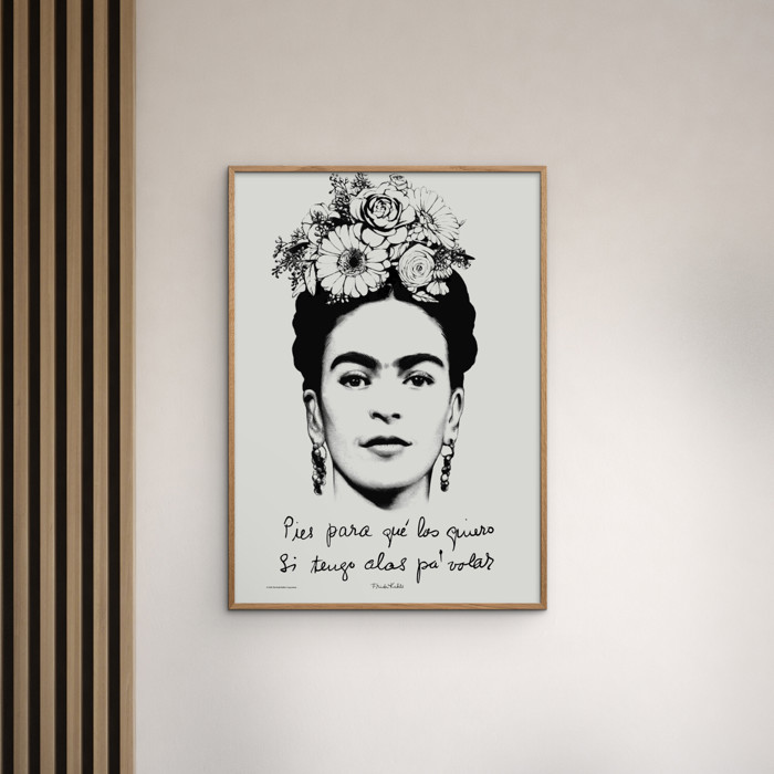 Frida Kahlo - Quote  Poster  without frame