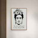 19.7 x 27.6 inches Frida Kahlo - Quote  Poster  without frame
