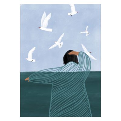 Bea Muller - Seaside  Poster  without frame
