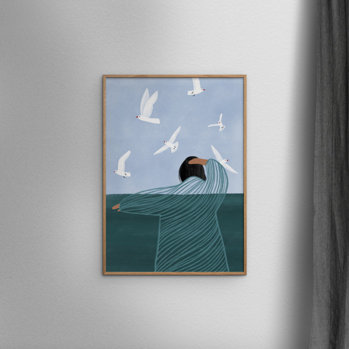Bea Muller - Seaside  Poster  without frame