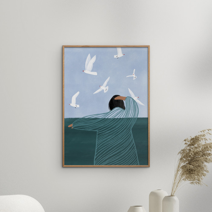Bea Muller - Seaside  Poster  without frame