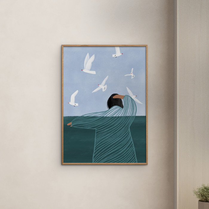 Bea Muller - Seaside  Poster  without frame