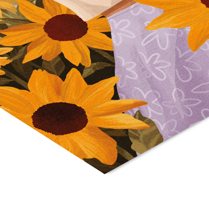 Goed Blauw - Sunflower Evenings  Poster  without frame
