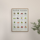  Simon Holst - Super foods  Poster  without frame