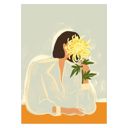 11.8 x 15.7 inches Arty Guava - The Crysanthemum  Poster  without frame