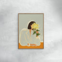 11.8 x 15.7 inches Arty Guava - The Crysanthemum  Poster  without frame