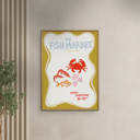  Engberg Studio - The Fish Market  Poster  without frame